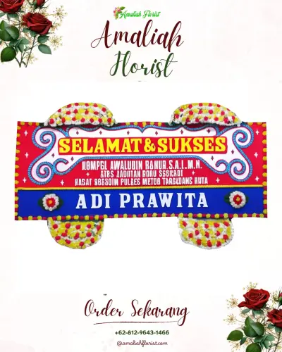 Karangan Bunga Ucapan Selamat parungsari